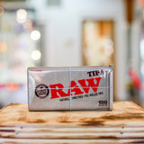 Tin of Raw Natural Unrefined Pre-Rolled Tips