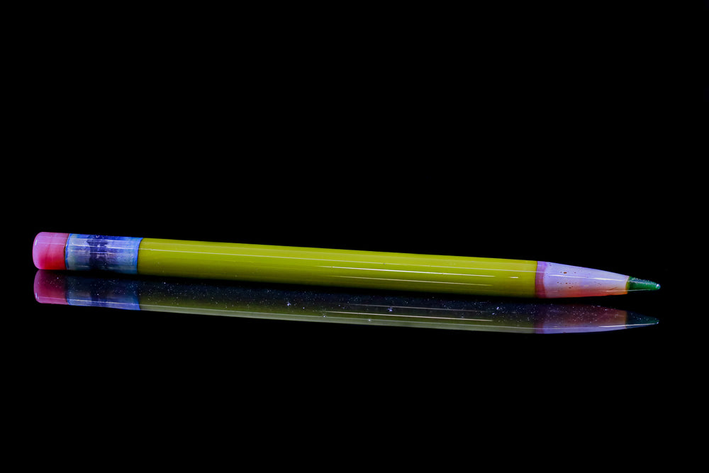 Sherbet - Yellow "Pencil" Dabber w/Green Tip