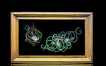 Liz Wright/Justin Carter collaboration octopus Shadow Box art