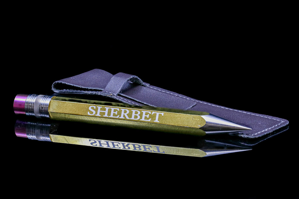 Sherbet - Titanium "Pencil" Dabber w/Case #37