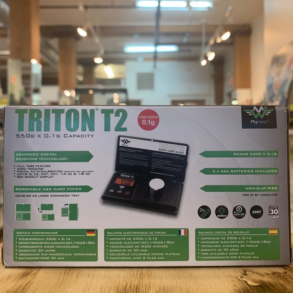 Triton T2 digital scale 550G capacity