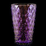 Xander D'ambrosio purple rainbow full drinking glass