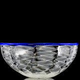 Xanderdam blue lipped bowl