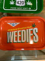 Weedies small rolling tray