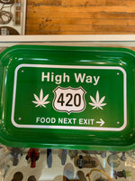 High Way small rolling tray